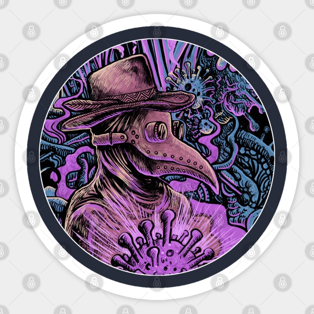 Dr plague Sticker by kating